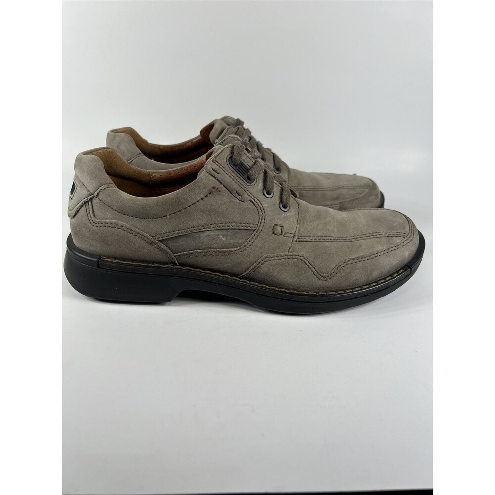 Ecco Men’s New Fusion Shoes Size 44 | 10-10.5 Lace Leather Light Shock Point